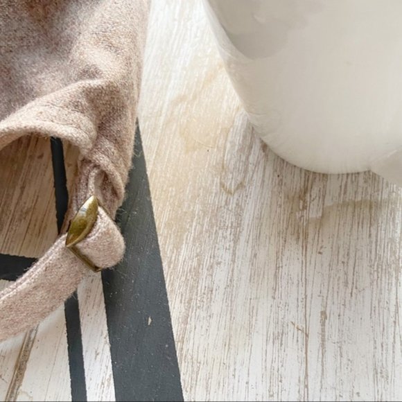 COLD WEATHER FLEECE BASEBAL HAT BEIGE - Picture 2 of 2